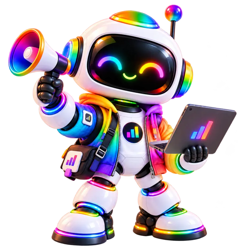 Marketing Intelligence Agent mascot